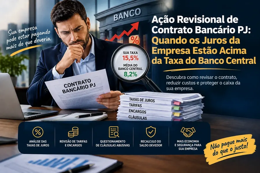 Ação Revisional de Contrato Bancário PJ